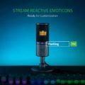 Razer Seiren Emote Microphone with Emoticons, Wireless, Black