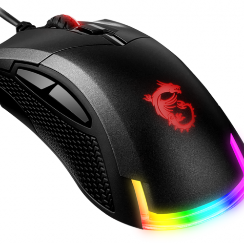 MSI Clutch GM50 Gaming Mouse, Wired, Black