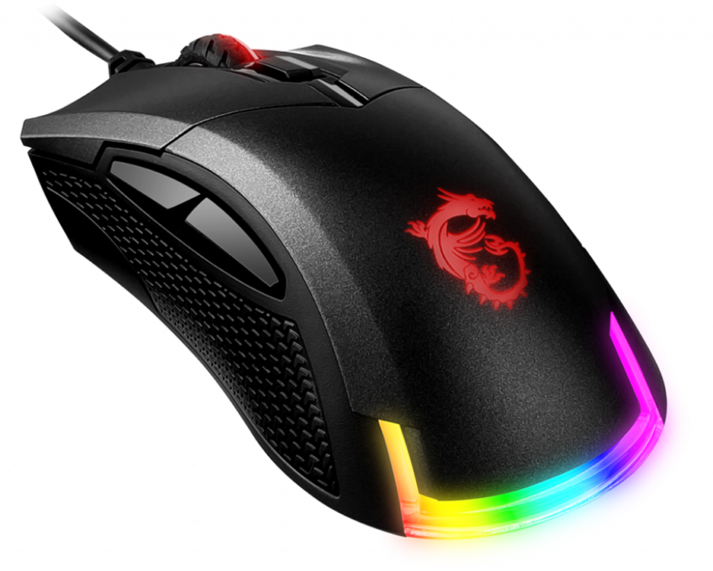 MSI Clutch GM50 Gaming Mouse, Wired, Black