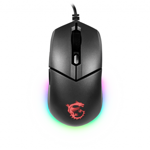 MSI Clutch GM11 Gaming Mouse, Wired, Black