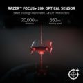 Razer DeathAdder V2 Gaming Mouse, Optical, 20 000 DPI, RGB LED light, Black