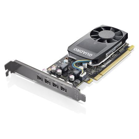 Lenovo ThinkStation Nvidia Quadro P620 2GB GDDR5 Mini DPx4 Graphics Card with HP Bracket Lenovo NVIDIA, 2 GB, Quadro P620, GDDR5, PCI Express 3.0 x16, Memory clock speed 2000 MHz