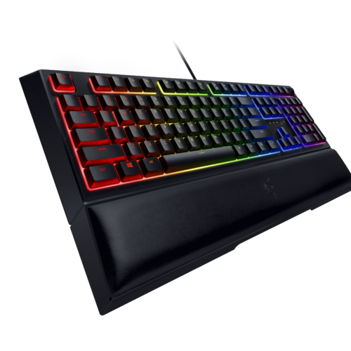 Razer Ornata V2, Gaming keyboard, RGB LED light, US, Black, Wired