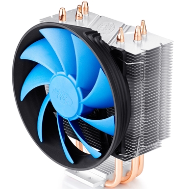 deepcool Deepcool “Gammaxx 300” cooler, 3 heatpipes, Intel Socket LGA1366 /115x/ 775, 125 W TDP and AMD Socket FMx+/AMx+/940/939/754, 130W TDP universal