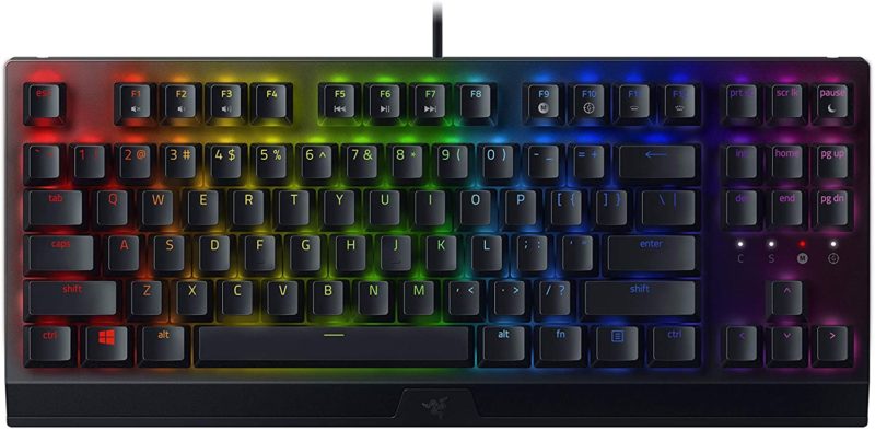 Razer BlackWidow V3, Gaming keyboard, RGB LED light, US, Black, Wired