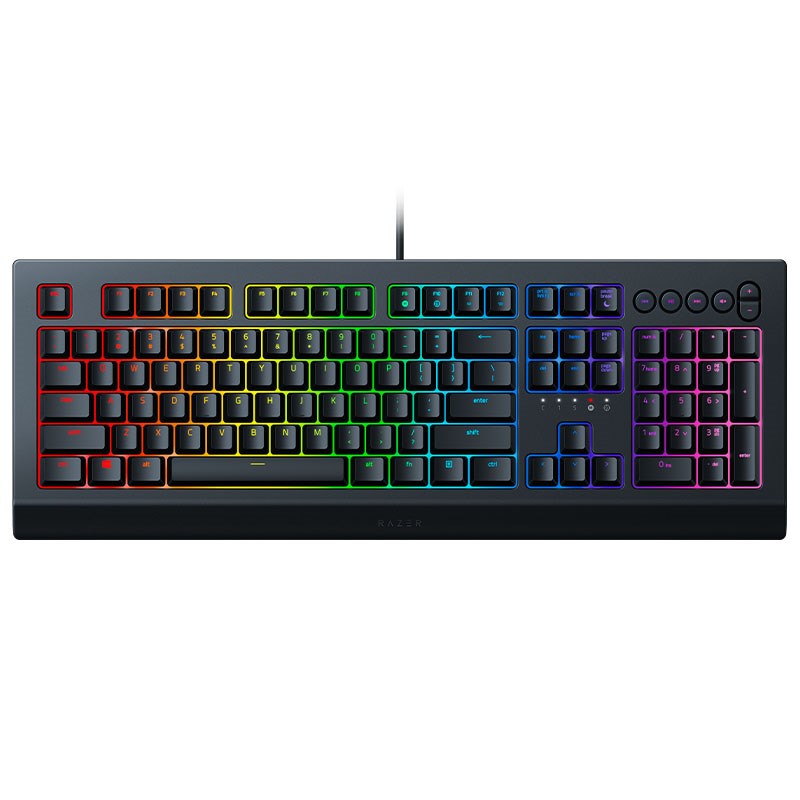 Razer Cynosa V2, Gaming keyboard, RGB LED light, US, Black, Wired