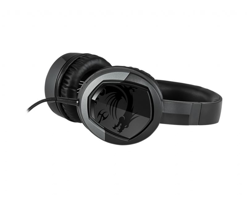 MSI Immerse GH30 V2 Gaming Headset, Wired, Black