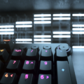 Razer Huntsman V2, Optical Gaming Keyboard, RGB LED light, Nordic, Black, Wired