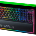 Razer Huntsman V2, Optical Gaming Keyboard, RGB LED light, Nordic, Black, Wired