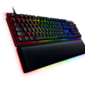 Razer Huntsman V2, Optical Gaming Keyboard, RGB LED light, Nordic, Black, Wired