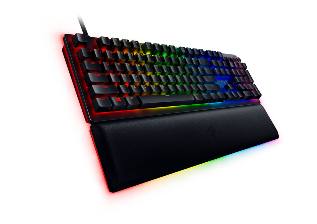 Razer Huntsman V2, Optical Gaming Keyboard, RGB LED light, Russian
