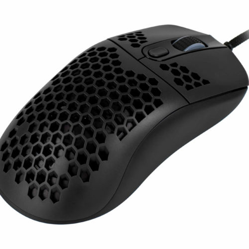 Arozzi Favo Ultra Light Gaming Mouse, RGB LED light, Black, Gaming Mouse