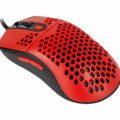 Arozzi Favo Ultra Light Gaming Mouse, RGB LED light, Red/Black, Gaming Mouse