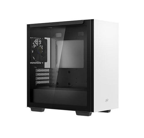 Deepcool MACUBE 110 WH White, ATX, 4, USB3.0x2; Audiox1, ABS+SPCC+Tempered Glass, 1×120mm DC fan