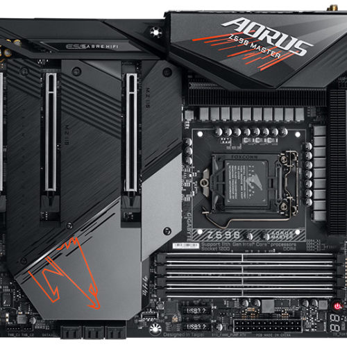 Gigabyte Z590 AORUS MASTER Processor family Intel, Processor socket LGA1200, DDR4 DIMM, Memory slots 4, Number of SATA connectors 6 x SATA 6Gb/s connectors, Chipset Intel Z, ATX