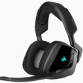 Corsair Wireless Premium Gaming Headset with 7.1 Surround Sound VOID RGB ELITE Built-in microphone, Carbon, Over-Ear