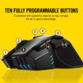 Corsair IRONCLAW RGB WIRELESS Wireless / Wired, 18000 DPI, Wireless connection, Rechargeable, Black