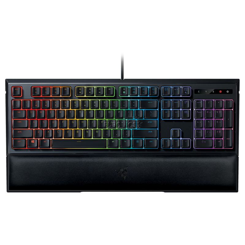 Razer Ornata V2, Gaming keyboard, RGB LED light, Nordic, Black, Wired