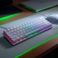Razer Huntsman Mini, Gaming keyboard, RGB LED light, US, Mercury White, Wired