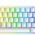 Razer Huntsman Mini, Gaming keyboard, RGB LED light, US, Mercury White, Wired