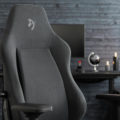 Arozzi Gaming Chair Primo Woven Fabric Black/Grey/Grey logo