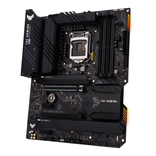 Asus TUF GAMING Z590-PLUS Processor family Intel, Processor socket LGA1200, DDR4, Memory slots 4, Supported hard disk drive interfaces M.2, SATA, Number of SATA connectors 6, Chipset Intel Z, ATX