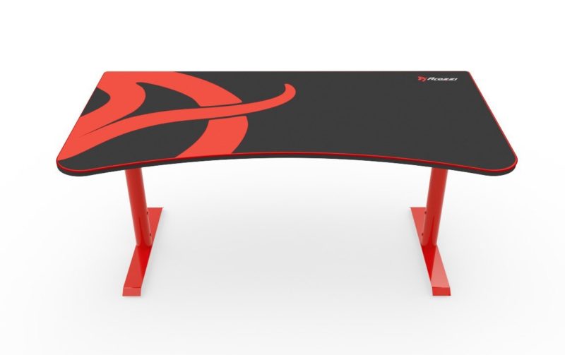 Arozzi Arena Gaming Desk – Red Arozzi