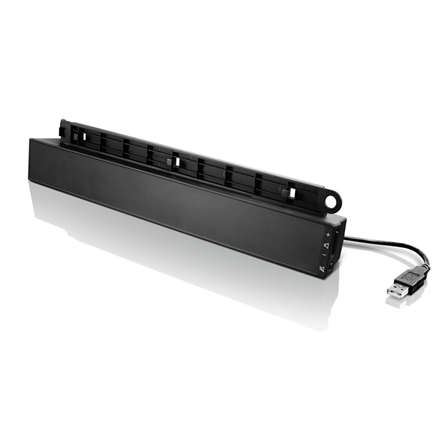Lenovo USB Soundbar 0A36190 Speaker type Soundbar, USB, Black, 2.5 W