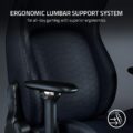 Razer Premium Gaming Chair with Lumbar Support Iskur Black