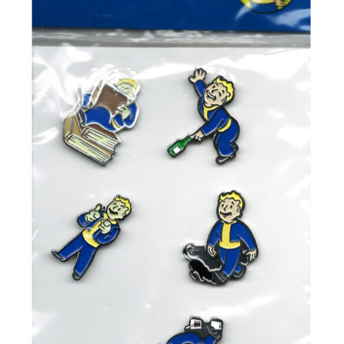 Fallout 4 – Perks Pin Badges 5-Pack