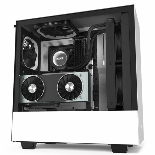 NZXT H510i Side window, White/Black, ATX, Power supply included No
