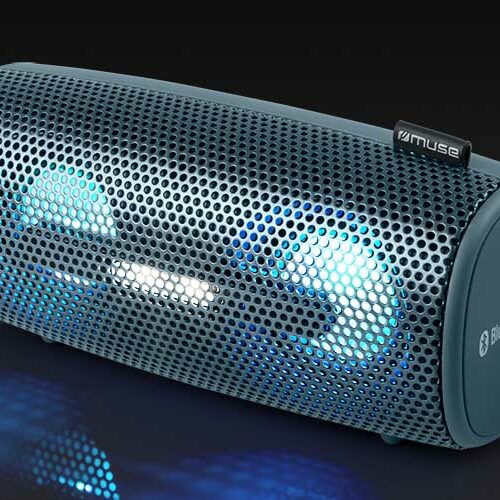 Muse M-730 DJ Speaker, Wiresless, Bluetooth, Black Muse