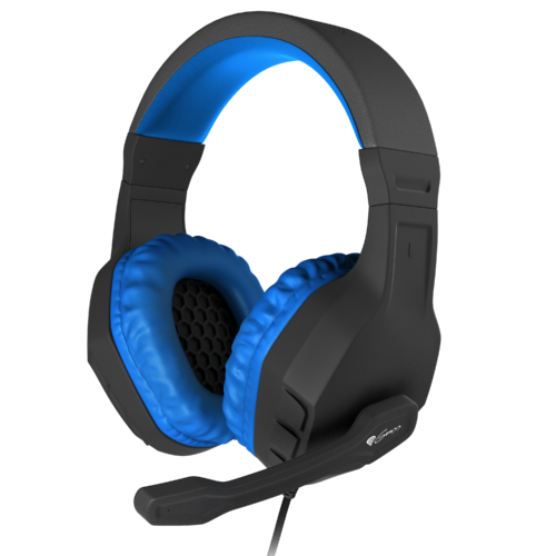 GENESIS ARGON 200 Gaming Headset, On-Ear, Wired, Microphone, Blue