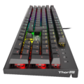 Genesis THOR 300 Gaming keyboard, RGB LED light, US, Black, Wired