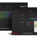 GENESIS THOR 210 RGB Gaming Keyboard, US Layout, Wired, Black, RGB backlight