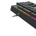 GENESIS THOR 210 RGB Gaming Keyboard, US Layout, Wired, Black, RGB backlight