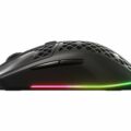 SteelSeries Gaming Mouse Aerox 3, Optical, RGB LED light, Black, Wireless