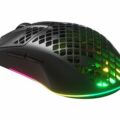 SteelSeries Gaming Mouse Aerox 3, Optical, RGB LED light, Black, Wireless