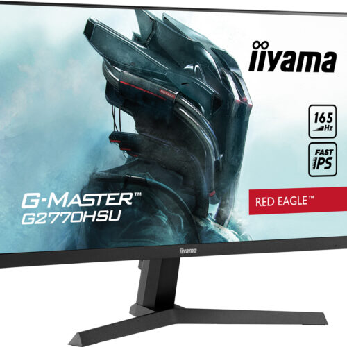 Iiyama Gaming Monitor G-Master G2770HSU-B1 27 “, IPS, 1920 x 1080 pixels, 16:9, 0.8 ms, 250 cd/m², Black, HDCP, Headphone connector