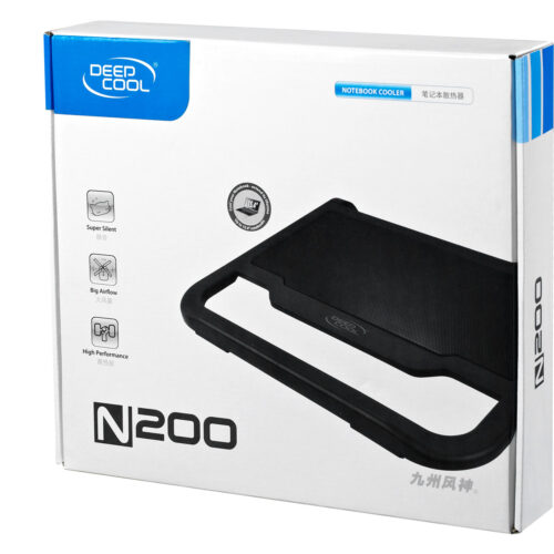 deepcool N200 Notebook cooler up to 15.4″ 589g g, 340.5X310.5X59mm mm