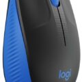 MOUSE USB OPTICAL WRL M190/BLUE 910-005907 LOGITECH