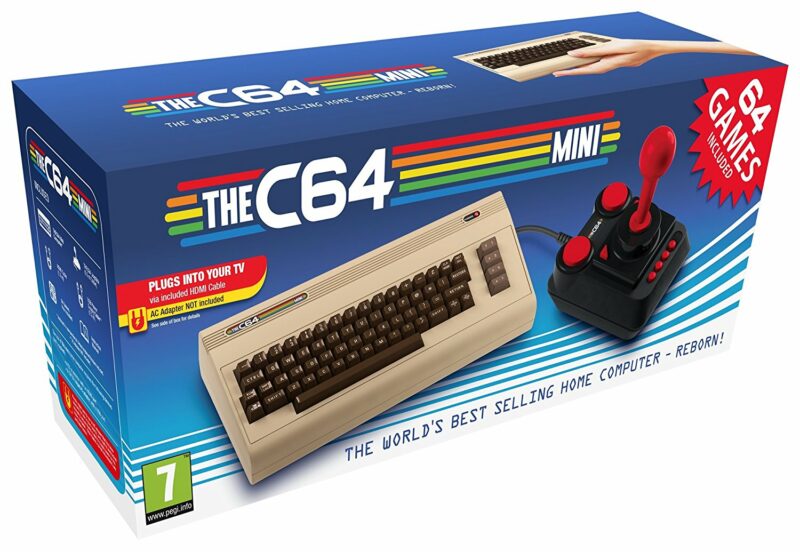 Commodore C64 Mini Retro Console incl. 64 Games