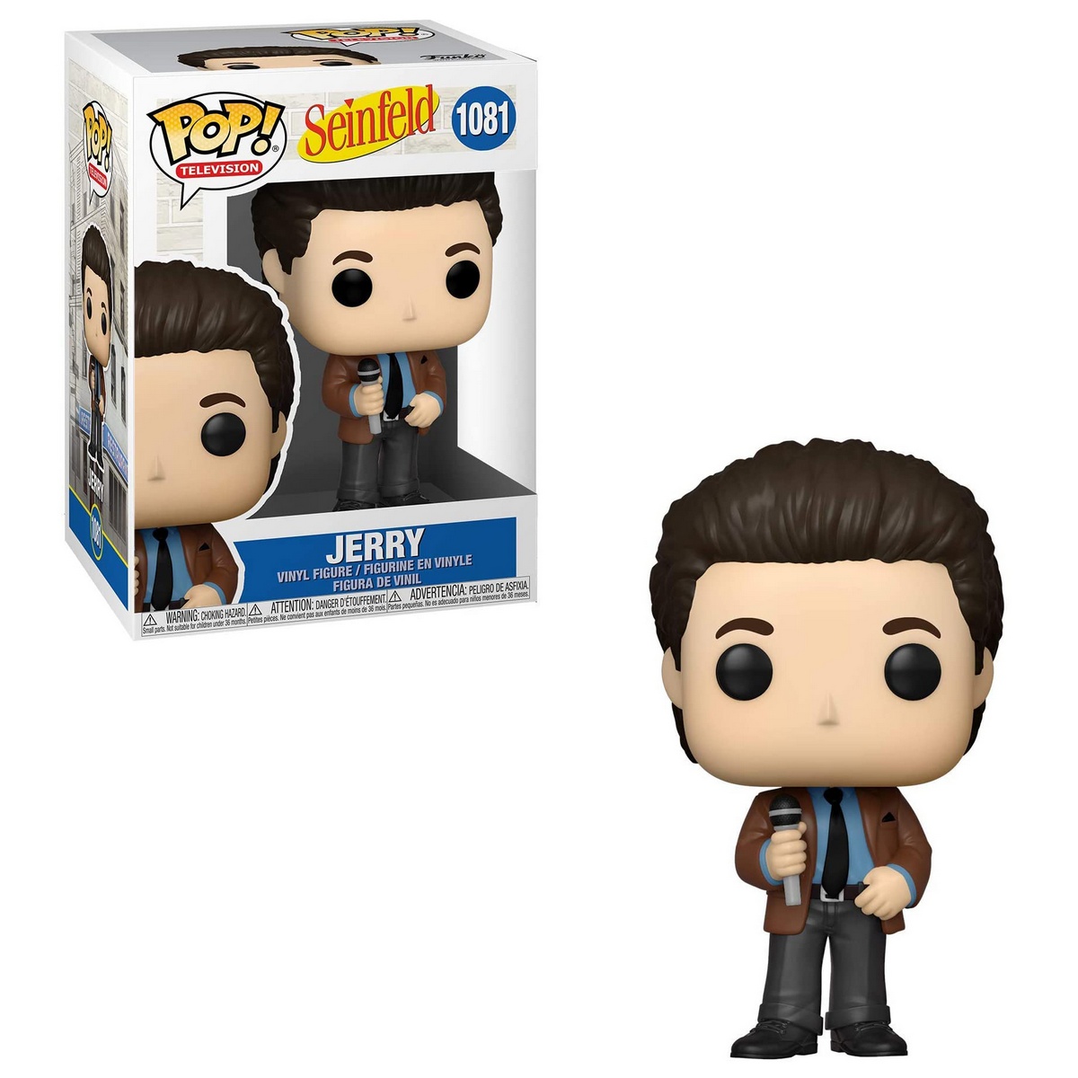 POP! Television: Seinfeld – Jerry (Doing Standup) Vinyl Figure