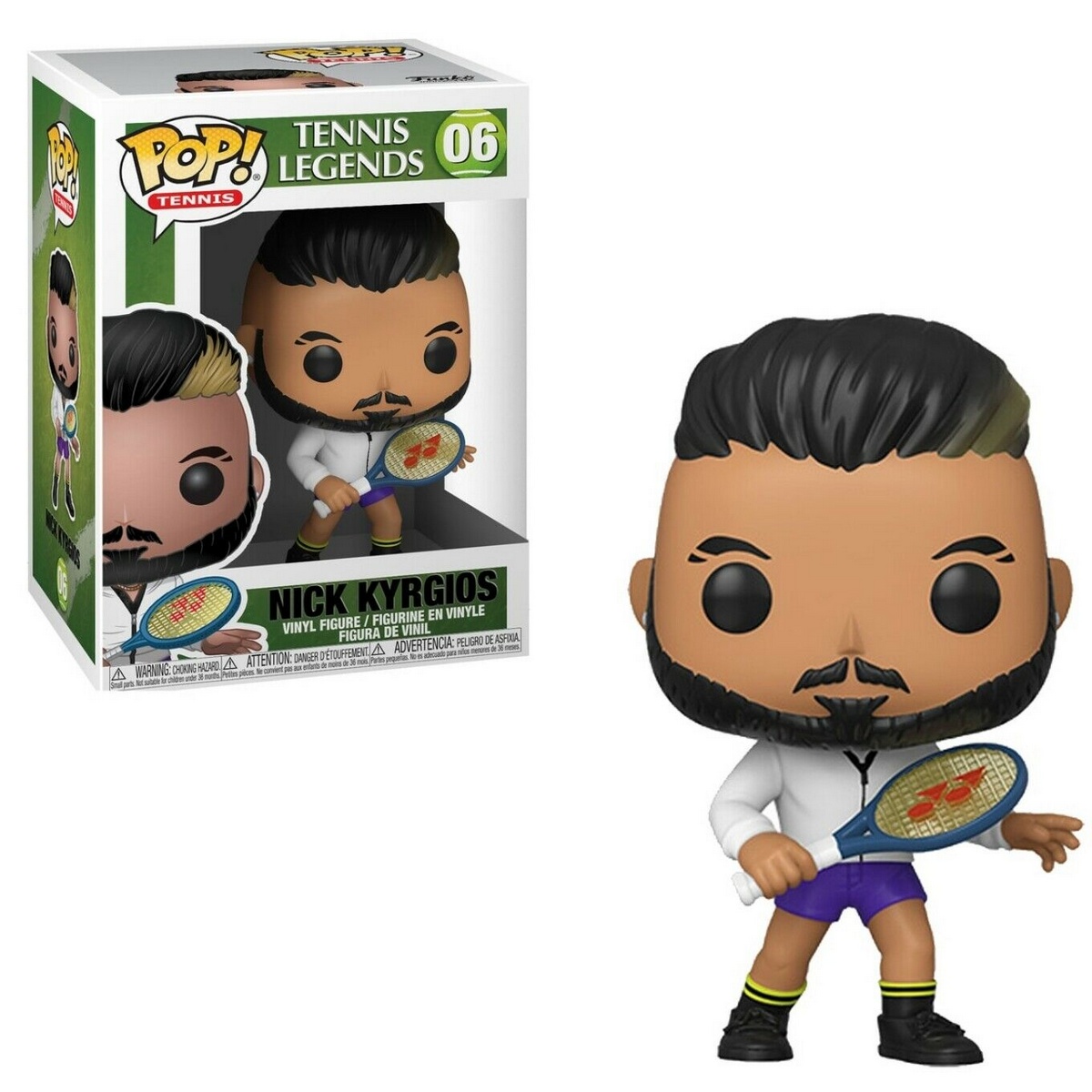 POP! Tennis: Tennis Legends – Nick Kyrgios Vinyl Figure