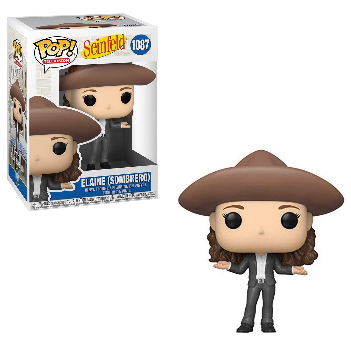 POP! Television: Seinfeld – Elaine (In Sombrero) Vinyl Figure