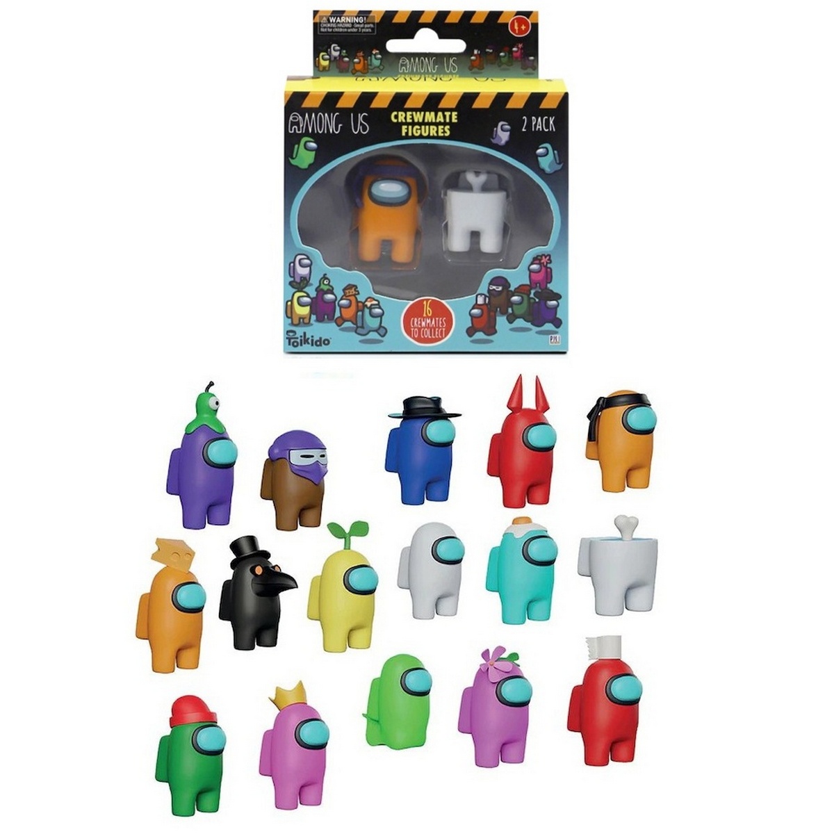 Among Us – Crewmate Mini Figures 2-Pack (Random)