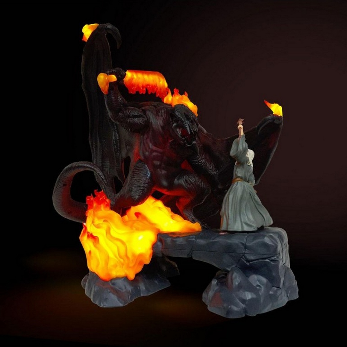 Lord of the Rings – The Balrog vs Gandalf Light, 40cm
