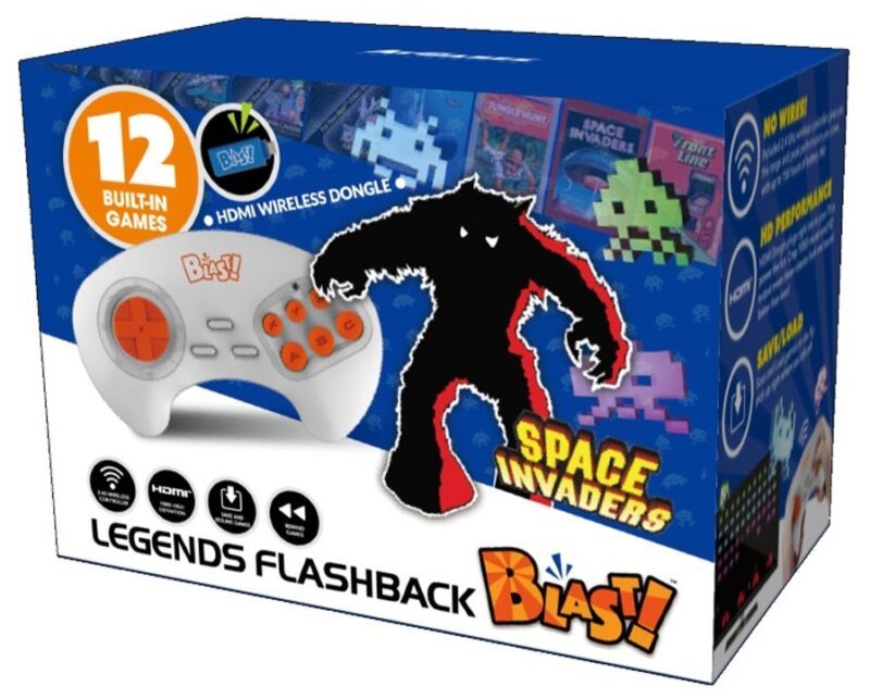 Legends Flashback Blast! – TV Wireless HD Joystick incl. Space Invaders