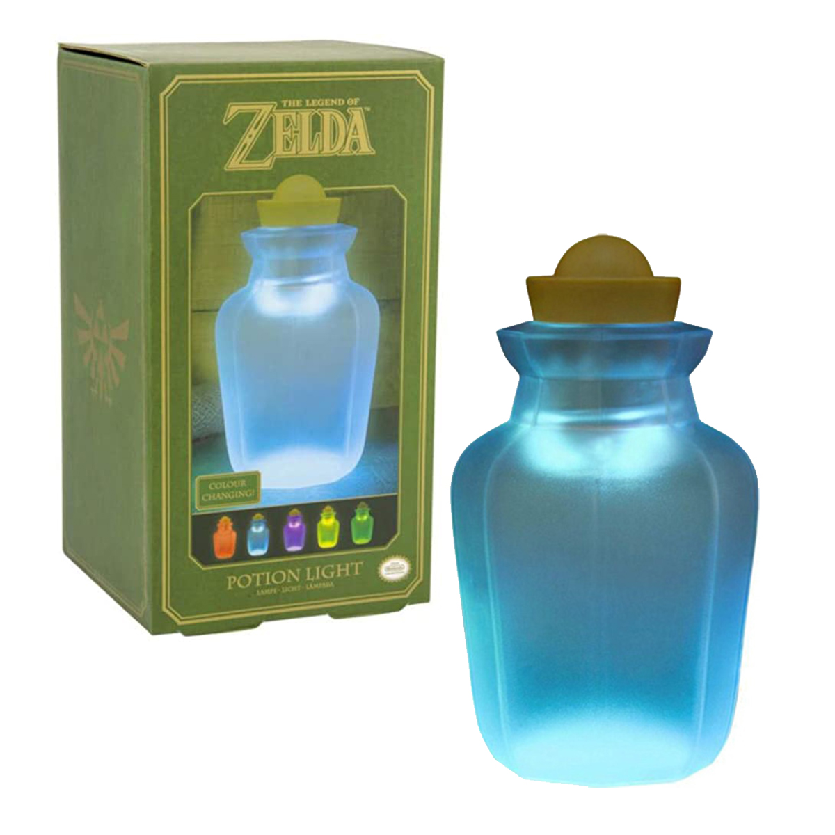 Legend of Zelda – Potion Color Changing Light, 19cm