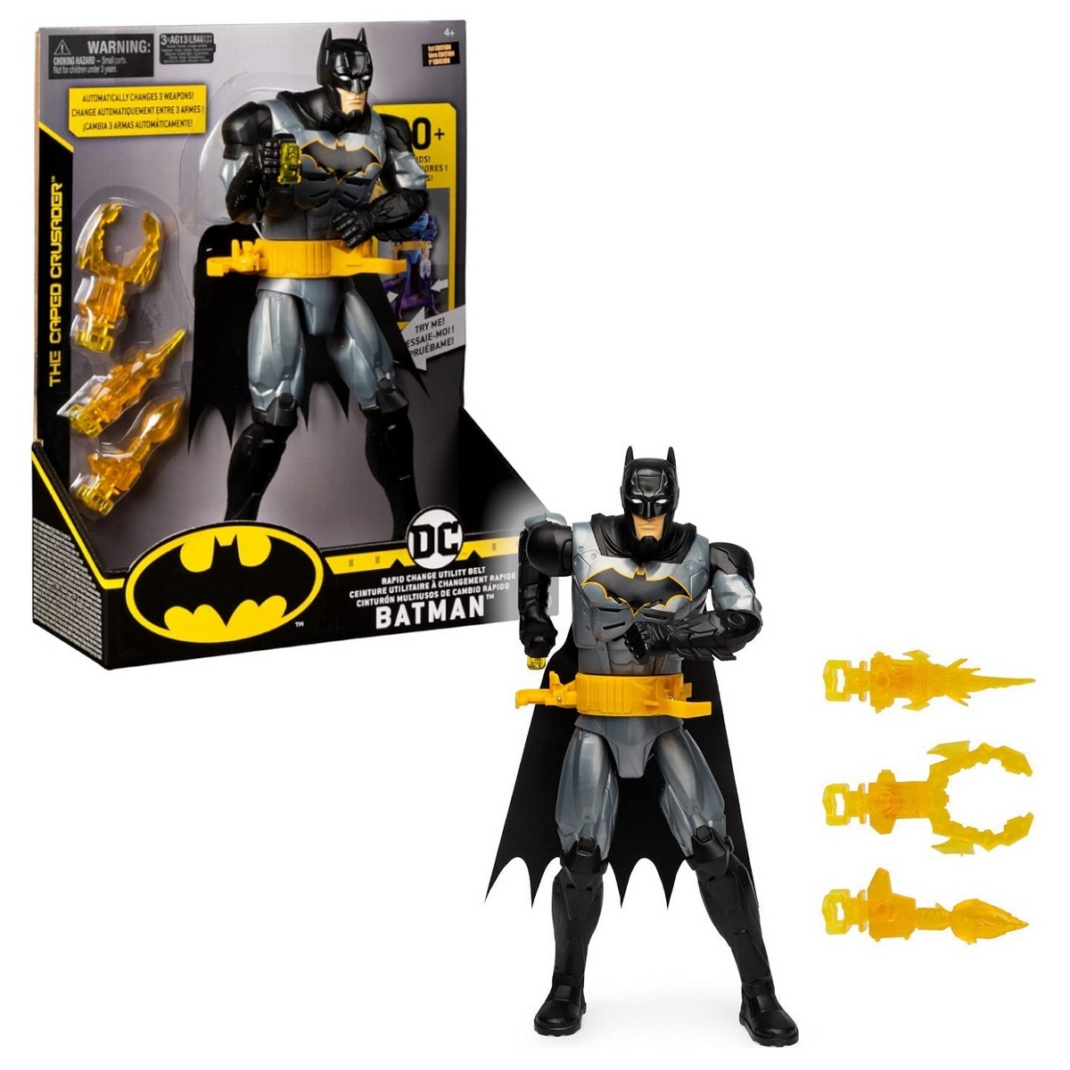 DC Comics: Batman – Batman Rapid Change Utility Belt Deluxe Action Figure, 30cm